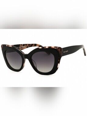 Kate Spade MARIGOLD/S, BLK PNK HVN/GREY SF P, Woman's Sunglasses, Size51X20X140
